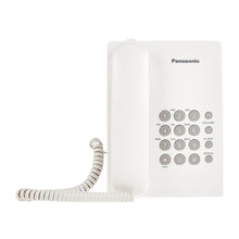 Panasonic Single Line KX-TS500MX Corded Telephone (White)