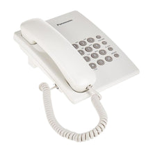 Panasonic Single Line KX-TS500MX Corded Telephone (White)